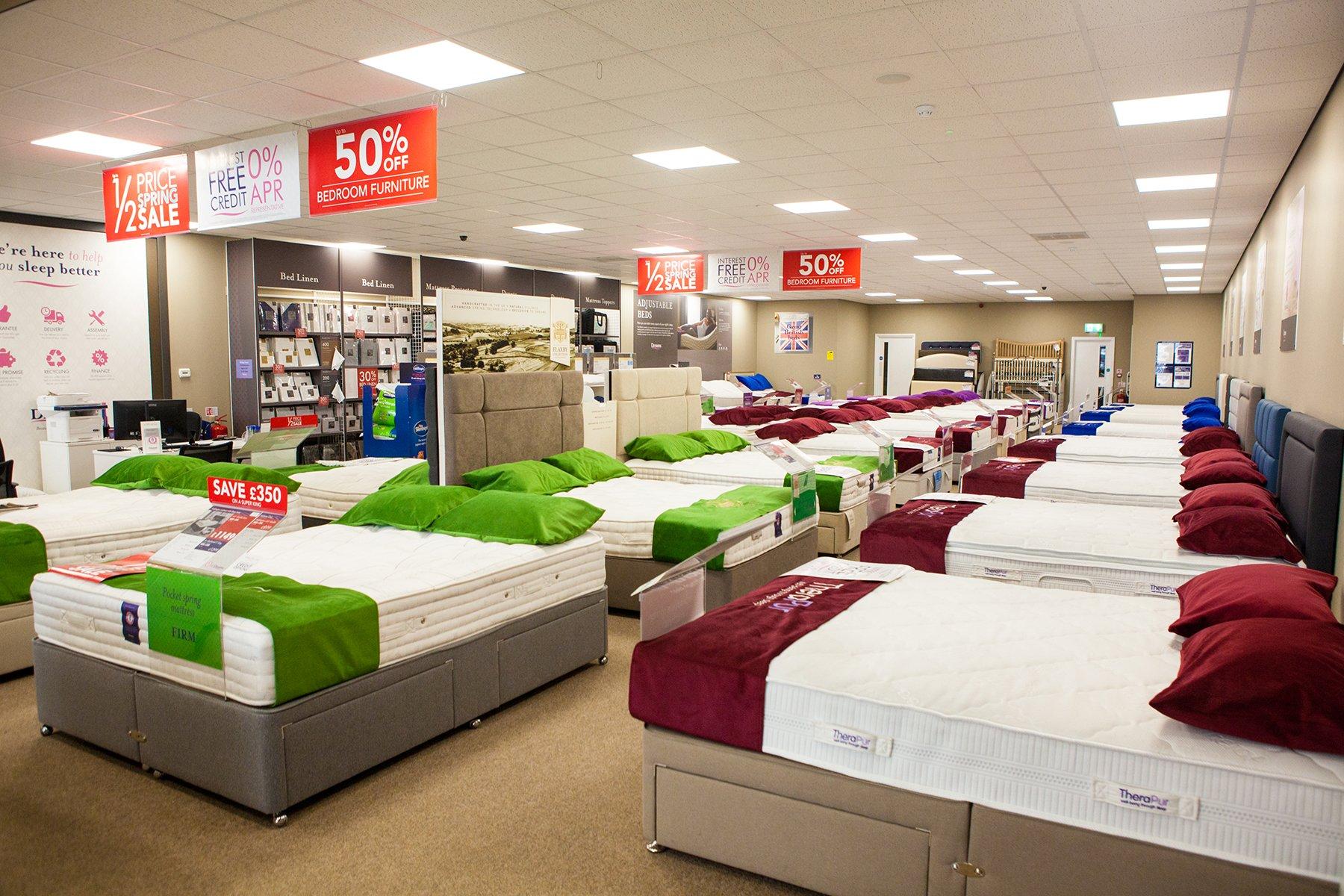 Dreams Store in Leeds Birstall Beds, Mattresses & Furniture Dreams